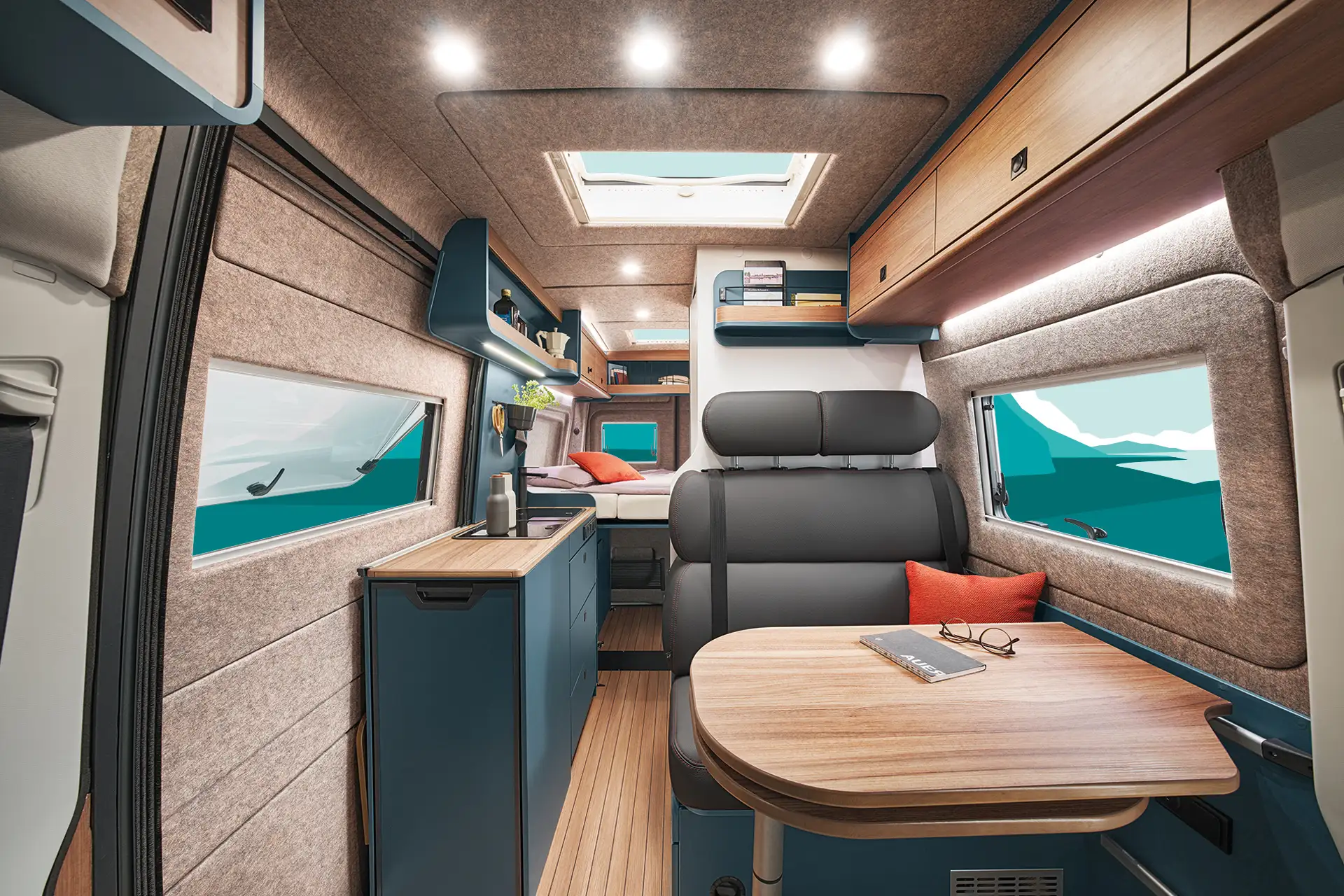 Boston Ruby adds modern, distinctive touches and underlines the premium character of the ERIBA Car 600.