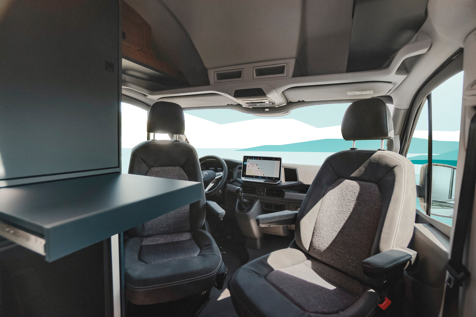 The modern cab of the ERIBA Car 602 impresses with its ergonomic design and high-quality workmanship.